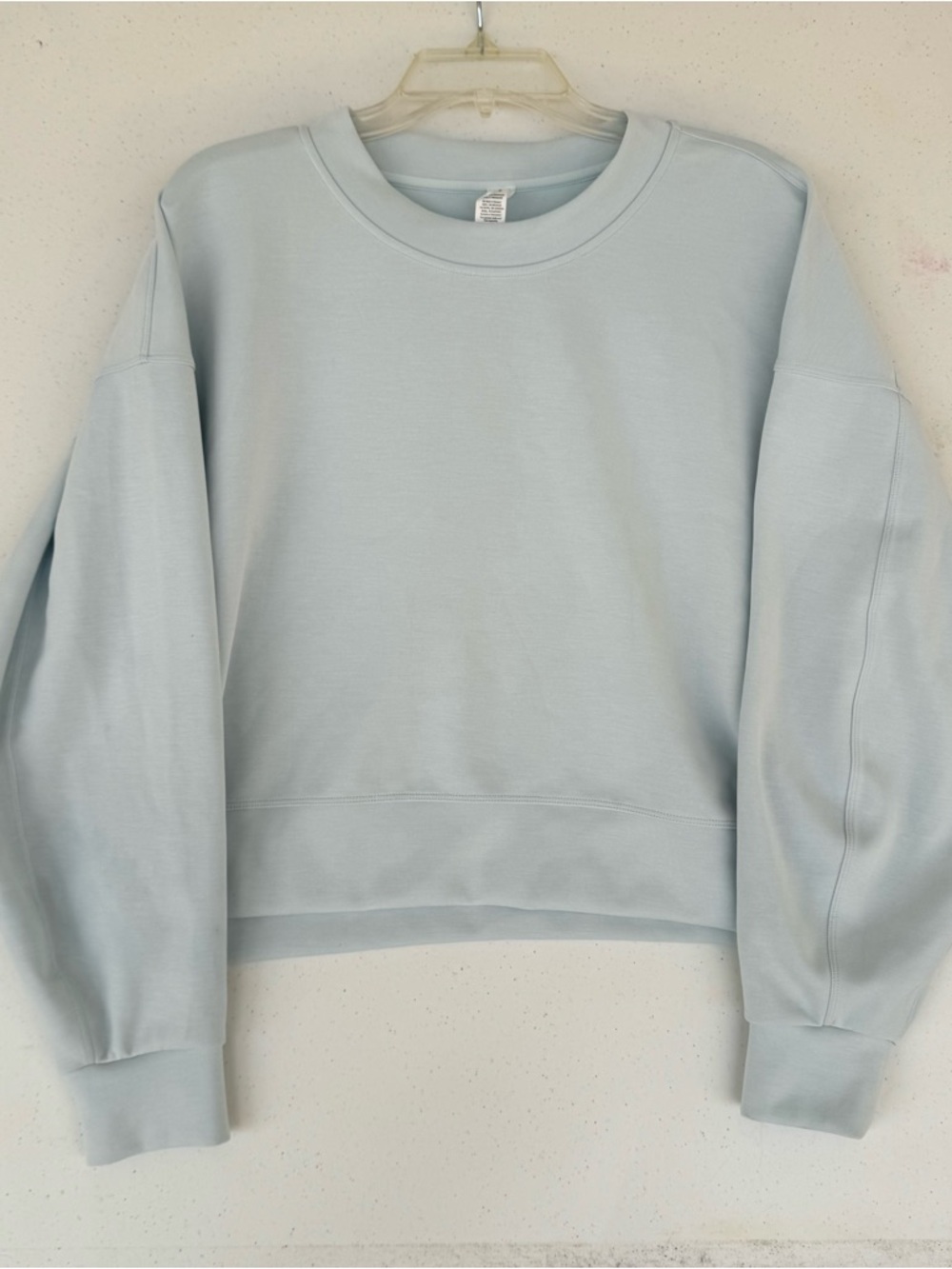 Lululemon Perfectly Oversized Cropped Crew Sweatshirt Women's 10 - Picture 7 of 7